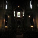 An altar in St. Sulpice Church.