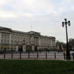 Buckingham Palace in London.