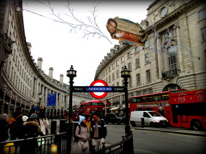 The London Underground, also known as The Tube.