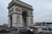 The Arc de Triomphe.