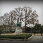 A statue of King Charlemagne outside Notre Dame de Paris. King Charlemagne, also known as Charles the Great and the "Father of Western Europe," united most of Western Europe for the first time since the Roman Empire.