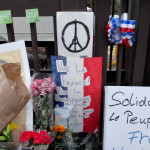 Detail of the memorial at the French Embassy in D.C.