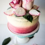 Crystallized White Rose Cake includes brioche.