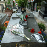 Gravesite of Edith Piaf, one of France's greatest and most famous singers.