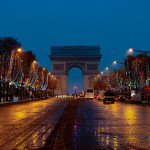 The Champs-Elysees.