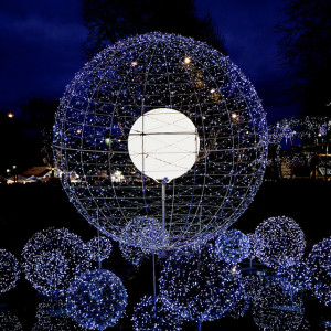 A Christmas decoration.