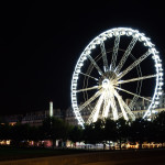 The Ferris Wheel at the Place de la Concorde.